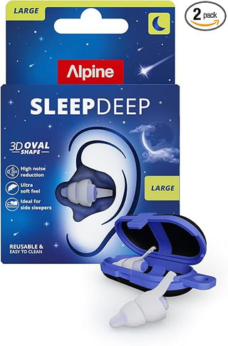 Alpine – SleepDeep Bouchons d’Oreilles Sommeil