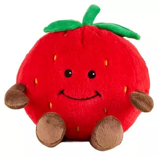 Soframar Bouillotte Cozy Peluche Dehoussable fraise