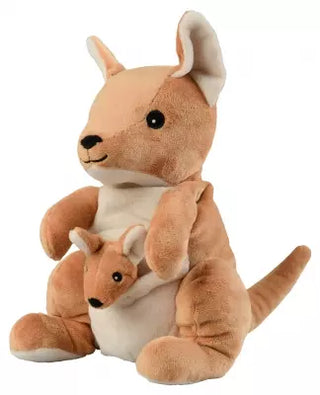 Soframar Bouillotte Cozy Peluche Dehoussable Kangourou