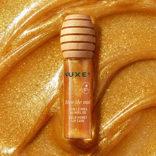 Nuxe Rêve de Miel Soin Lèvres au Miel Or – Baume lèvres nourrissant et nacré