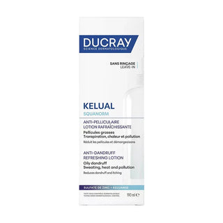 Ducray Squanorm Lotion Anti-Pelliculaire Zinc 200ml – Lotion rafraîchissante cuir chevelu pelliculaire