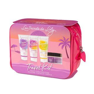 Les Secrets de Loly Travel Kit routine cheveux crépus 4 produits