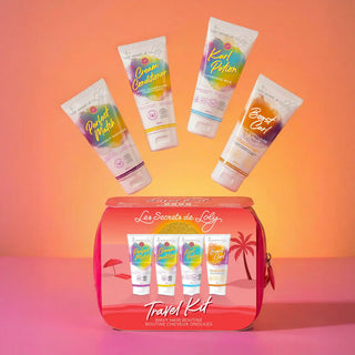 Les Secrets de Loly Travel Kit routine cheveux ondulés 4 produits