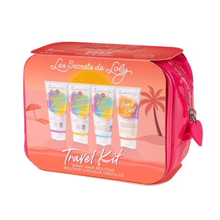 Les Secrets de Loly Travel Kit routine cheveux ondulés 4 produits