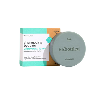 Unbottled – Shampoing Solide Cheveux Gras & Pellicules