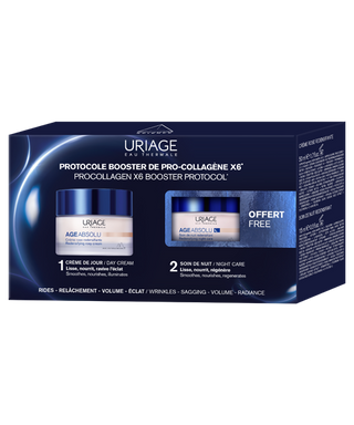Uriage Age Absolu Coffret Redensifiant Crème Rose 50 ml + Masque de Nuit 15 ml Offert