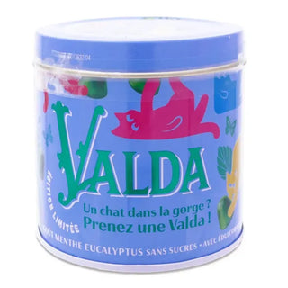 Valda Edition limitée Menthe Eucalyptus sans sucre 160g