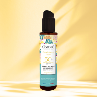 Osmaé Spray Solaire Hydratant Paradisiaque Tiaré SPF50+ – 150 ml