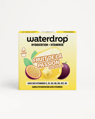 Waterdrop – Microdrink Fruit de la Passion – Boisson hydratante sans sucre