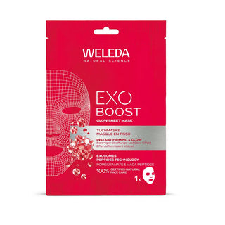Weleda – Exo Boost Glow Masque Tissu Grenade