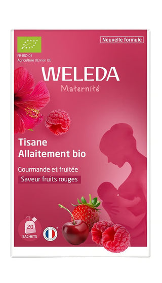 Weleda maternité Tisane Allaitement Bio Fruits rouges 20 sachets