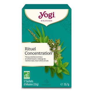 Yogi Tea – Menthe Concentration – Infusion bio